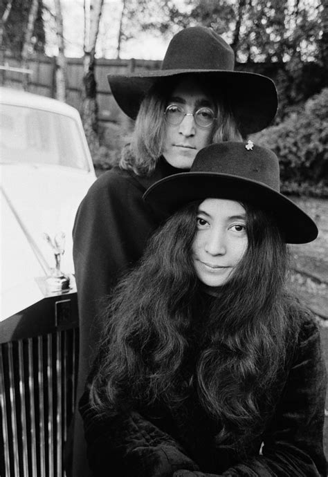 John Lennon And Yoko Ono Don Subtly Sexy Valentines Day Outfits Photo