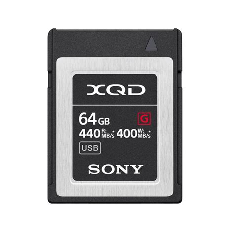 Sony Xqd 64gb Memory Card G Series Asap Photo And Video