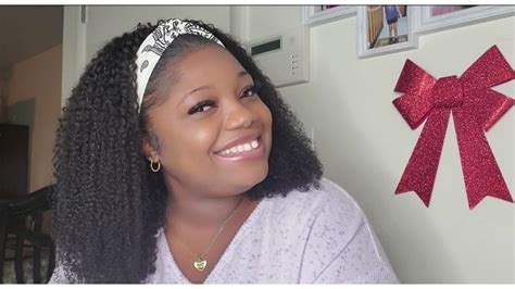 my first headband wig is it worth the hype according to alecia youtube