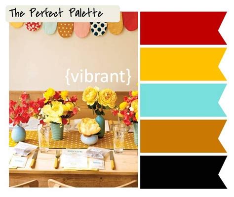 The Perfect Palette I Love Vibrant Colors The Perfect Palette