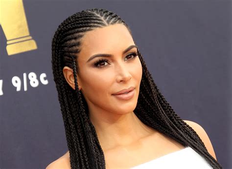 Kim Kardashian Responds To The Backlash About Her Braids Full Story