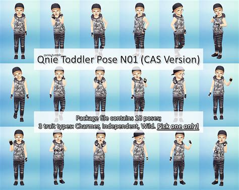 Qvoix Qnie Toddler Pose N01 Cas Version