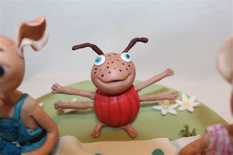 Jonalu Ludwig Cake Topper Gumpast Ladybug Kinder Lady Bug Torten