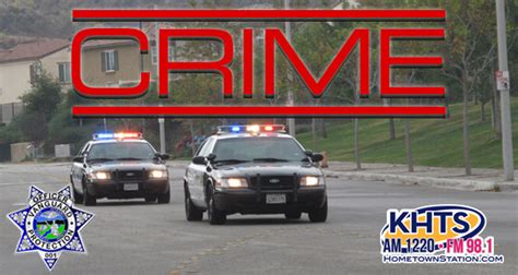 Santa Clarita Crime Report And Sex Offender Map — Hometown Station Khts Fm 981 And Am 1220