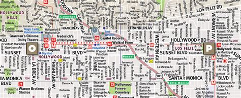 Read the story | how we made this map. Los Angeles Map by VanDam | Los Angeles Unfolds Map | City ...