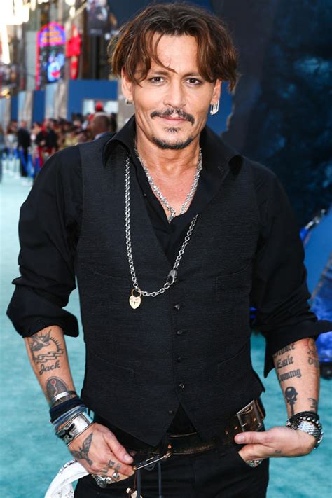 Johnny Depp Explodes With Deppness At The Pirates Of The Caribbean