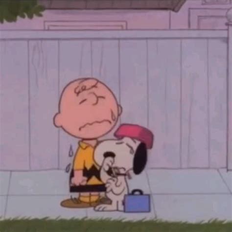 One Of The Saddest Moments Was When Snoopy Packed His Things And Left
