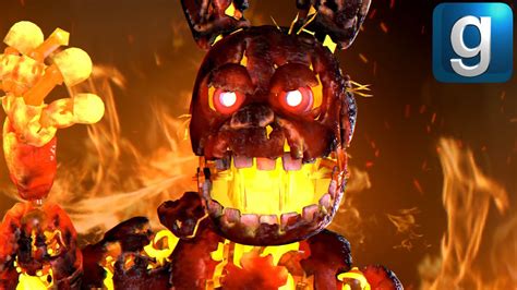 Gmod Fnaf Review Brand New Special Delivery Flaming Springtrap