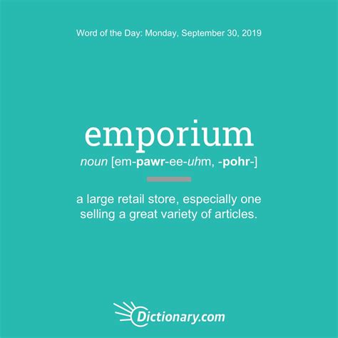 Word Of The Day Emporium