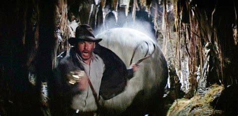 Great Movie Scenes Indiana Jones Boulder Run In Raiders Of The Lost