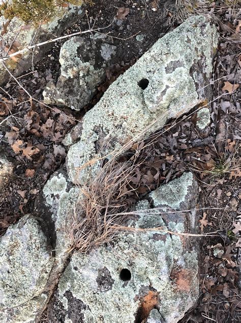 How were these holes formed? These rocks , including the many others that were around it, all 