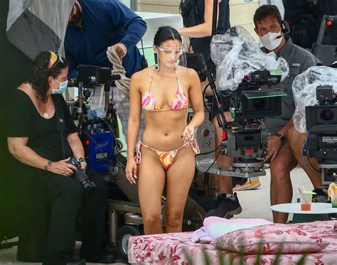 Camila Mendes In A Bikini On The Set Of Strangers In Miami Beach 85 Gotceleb