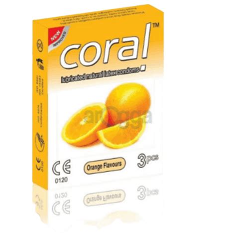 Coral Condom Orange Flavours Condom Orange Flavor Healthcare Arogga Online Pharmacy Of