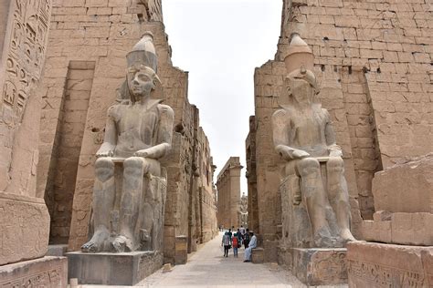 Fileentrance To Luxor Temple Egypt Wikimedia Commons