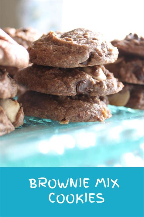 Brownie Mix Cookies Recipe Recipe Brownie Mix Cookies Delicious