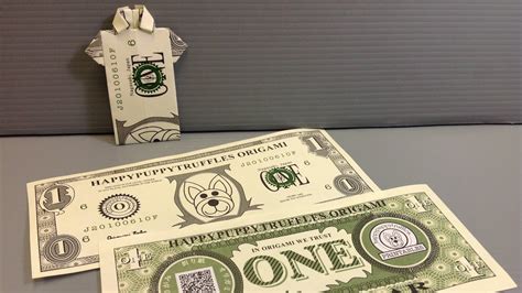 Print Your Own One Dollar Bill for Money Origami 