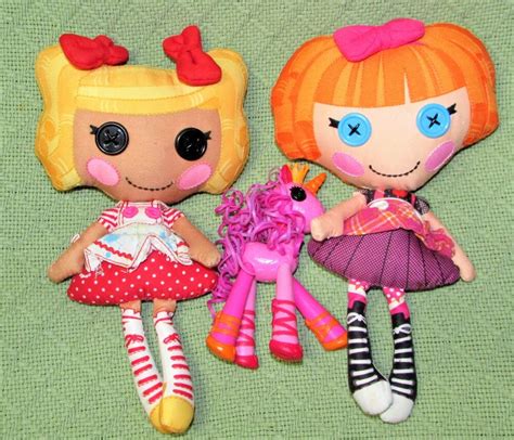 10 Lalaloopsy Plush Dolls With Pink Plastic Ballerina Horse 5 Stuffed