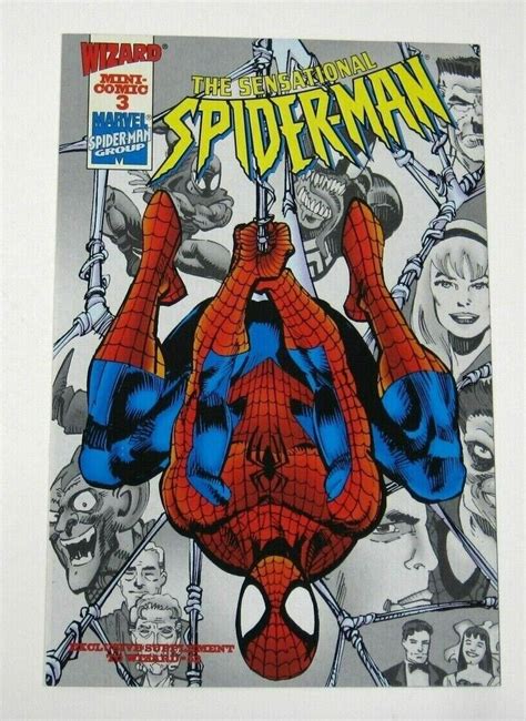 The Sensational Spider Man 3 Nm 1995 Marvel Wizard Promo Mini Comic