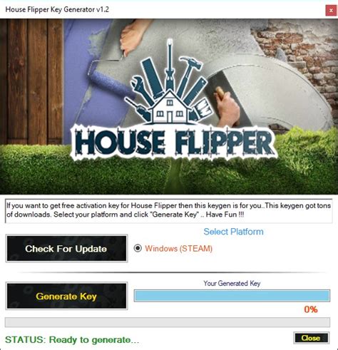 House Flipper Key Generator 2018 Download Game