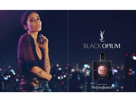 Ysl Black Opium 2018 Campaign Featuring Zoe Kravitz