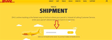 Dhl Online Shipment Tracking System Status Check Procedures Facilities