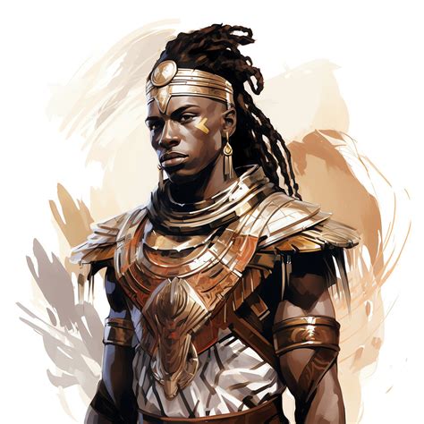 African Warrior Prince Clipart 45 High Quality S Digital Download