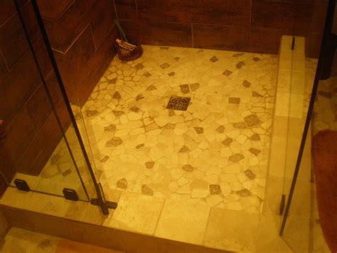 Riverstone Shower Floor Shower Floor Flooring Tile Floor