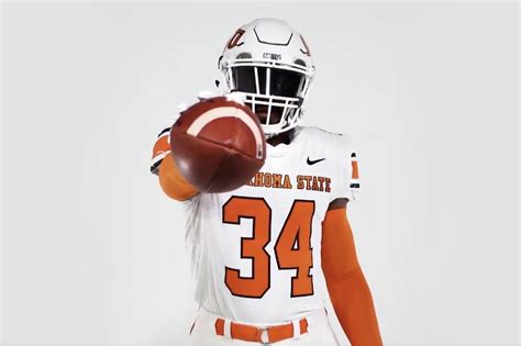 Look Oklahoma State Unveils 1987 Sun Bowl Throwback Uniforms For West