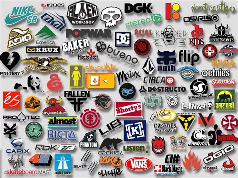 Looking for cool, chic, and great clothing store name ideas? Skate Company Logos | Skate Company Logos | Tabla de ...