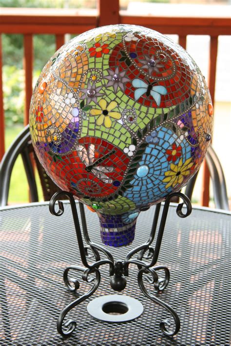 Let's look at the criteria for the best spare bowling ball. Mosaic garden globe 2015 By Michelle Lowe https://www ...