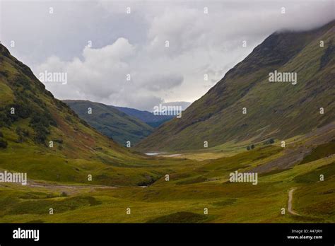 Glencoe Valley Highland Scotland Uk Stock Photo Alamy