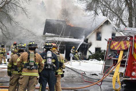 Father 2 Children Safe After Their Portage Home Catches Fire