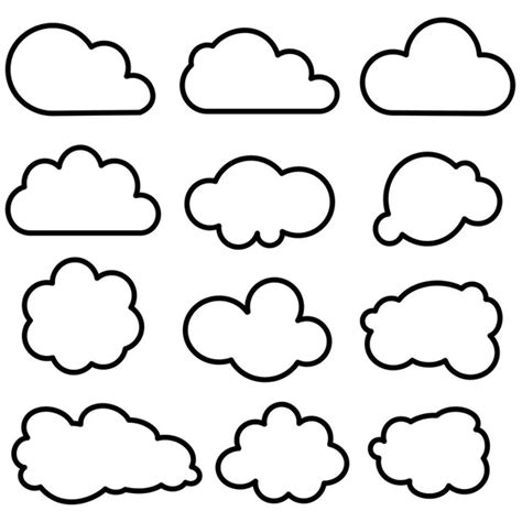 Fondo De Nubes Vector Gráfico Vectorial © Blumer 1979 Imagen 43617217