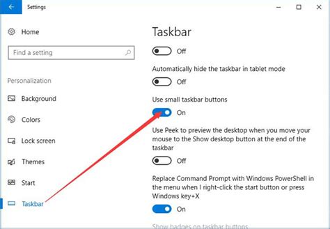 Anpassen Der Taskleiste Unter Windows 10