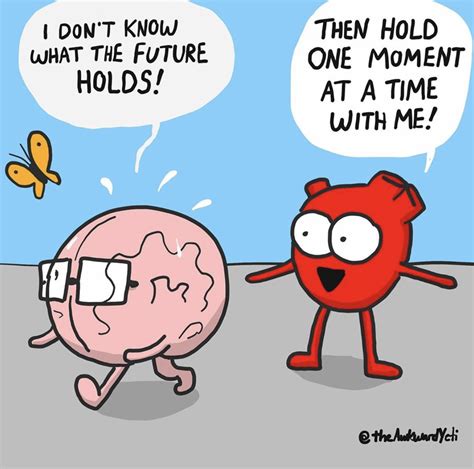 heart and brain heart and brain comic awkward yeti heart vs brain