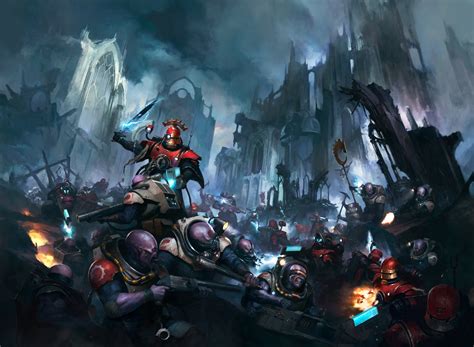 Dawn of war iii para pc es la esperada tercera parte de esta serie de estrategia ambientada en el milenio 41. Warhammer 40K 5k Retina Ultra Fondo de pantalla HD | Fondo ...