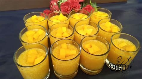 Simak resep puding mangga berikut ini. Puding Mangga - YouTube