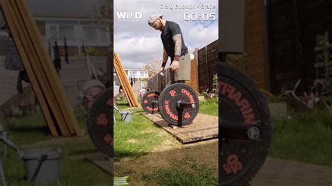 Crossfit Wod Grace 30 Clean And Jerks For Time 60kg Youtube