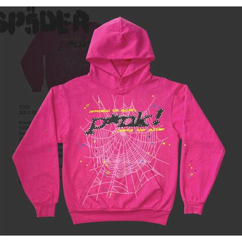 Young Thug Spider Worldwide Pink Punk Hoodie S Grailed