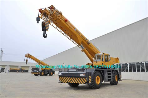 55 Ton Zoomlion Rough Terrain Crane Hydraulic Truck Cranes Rt55