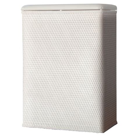 Collapsible laundry baskets are great for travelling, camping, or just to help save some space. Lamont Home Carter Family Size Wicker Laundry Hamper with ...