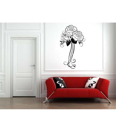 Large Rose Flowers Wall Graphics Rose Wall Sticker Wall