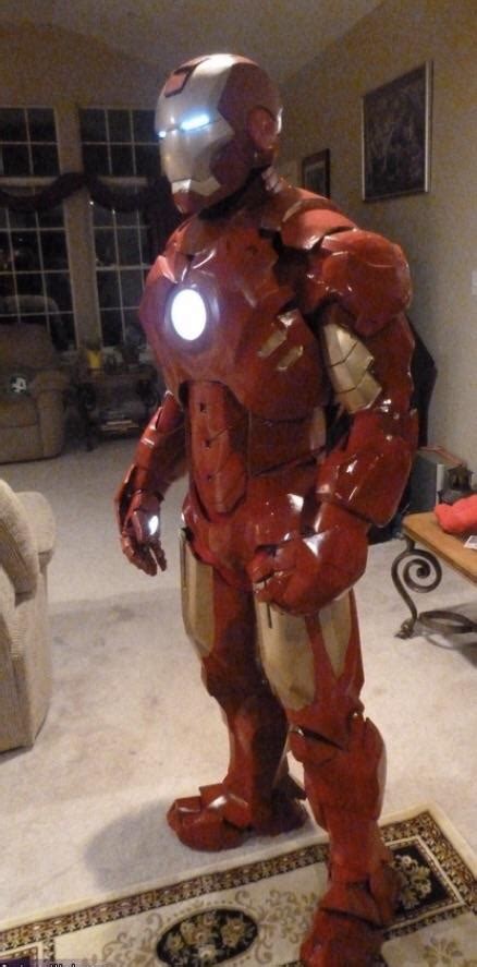 Homemade Iron Man Costume R Halloween