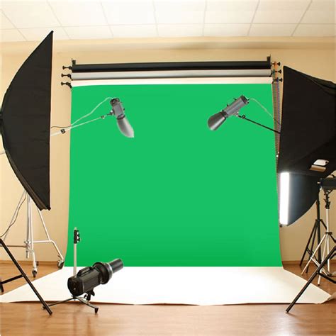 10x10ft300x300cm Green Cloth Screen Backdrop Photo Photography Studio