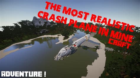 The Most Realistic Crash Plane Paradise Island Minecraft Map