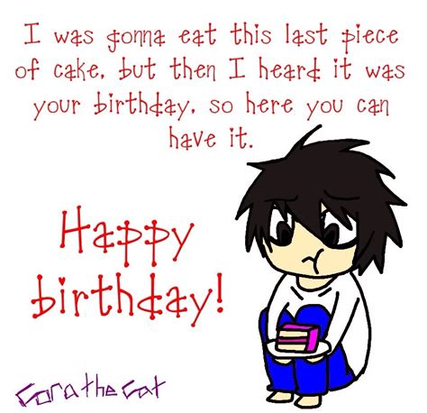 Happy Birthday Anime Boy