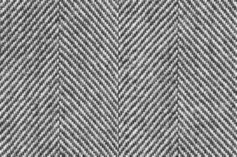 Black White Herringbone Wool Fabric Texture Pattern — Stock Photo