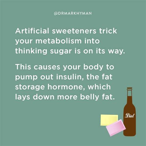 Mark Hyman M D On Instagram “artificial Sweeteners Actually Trick