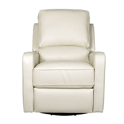The chair offers comfort, style, and value to whoever decides to invest in it. PERTH SWIVEL ROCKER RECLINER - Somerset Creme