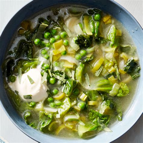 Spring Greens Soup Recipe Rachael Ray In Season